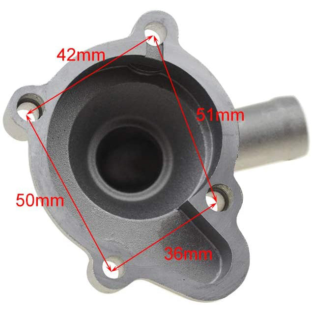 GOOFIT Water Pump Assembly Replacement For Helix CN250 Elite CH250 Roketa GY6 250cc Moped Scooter Go Kart ATV Quad