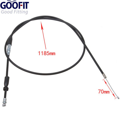 GOOFIT 46.65" Throttle Cable with Shifter Replacement For 150cc 200cc Air-cooled ATV