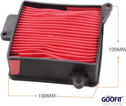 GOOFIT Air Filter  Replacement For GY6 150cc Jonway Roketa Taotao Scooter Moped