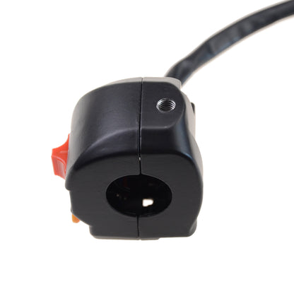 GOOFIT 7/8" Right Handlebar Mount Headlight Switch Button with Ignition Switch Replacement for Motorcycles Electric Bike ATVs Scooters and Snowmobiles