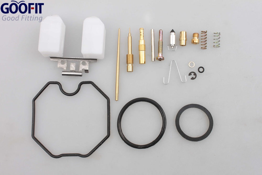 GOOFIT 27mm Carb Carburetor Rebuild Repair Kit Replacement For CG 200cc ATV