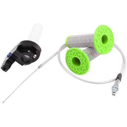 GOOFIT 32mm Visible Carburetor Twister Cable Handles Tuning Power Jet Acceleration Pump Case Replacement For 125cc - 150cc ATV
