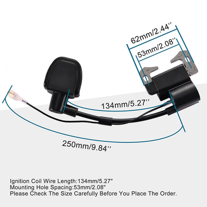 GOOFIT Ignition Coil Replacement For 2nbsp;Stroke 49cc 47cc ATV Pocket Bike And Go Kart