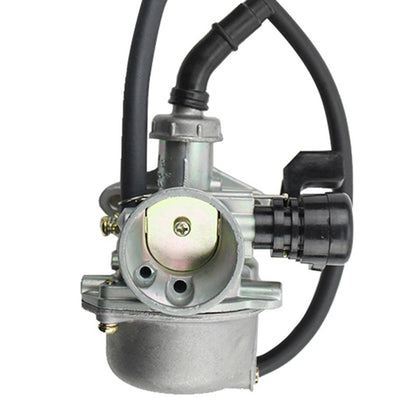 GOOFIT PZ19 19mm 110cc Carburetor with Hand Choke Half Zinc and Half Aluminum Replacement For ATV Go Kart Dirt Pit Bike Quad