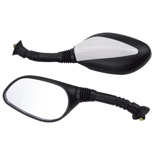 GOOFIT 8mm Rear View Mirror Replacement For GY6 50cc 125cc 150cc 250cc Scooter Moped Motorcycle