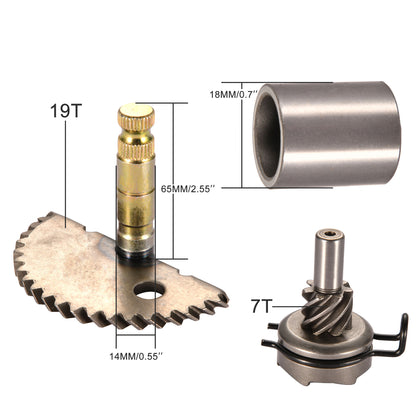 GOOFIT Kick Start Gear Shaft Rebuild Kit Idel Gear Replacement For GY6 50cc 60cc 80cc Motors Scooter