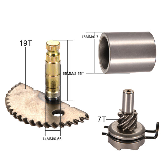 GOOFIT Kick Start Gear Shaft Rebuild Kit Idel Gear Replacement For GY6 50cc 60cc 80cc Motors Scooter