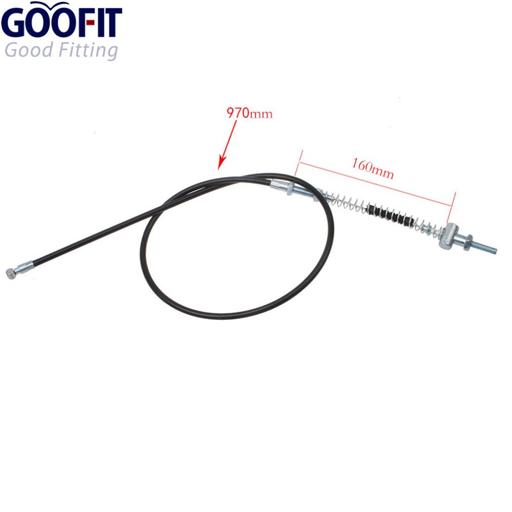 GOOFIT 38.18" Drum Brake Cable Replacement for 50cc 70cc 90cc 110cc 125cc 150cc Dirt Bike