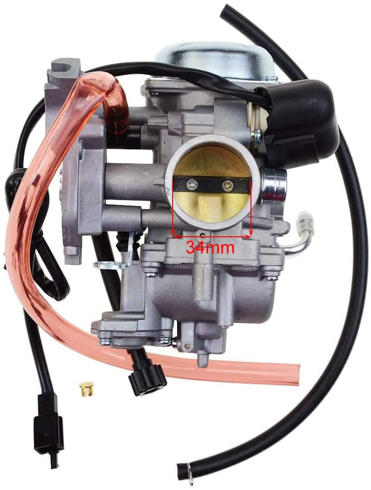 GOOFIT 34MM Carburetor Automatic Electric Choke Concentrated Valve Replacement For Arctic Cat 350 366 400 2008-2017 Carb 4x4