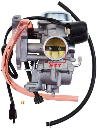 GOOFIT 34MM Carburetor Automatic Electric Choke Concentrated Valve Replacement For Arctic Cat 350 366 400 2008-2017 Carb 4x4