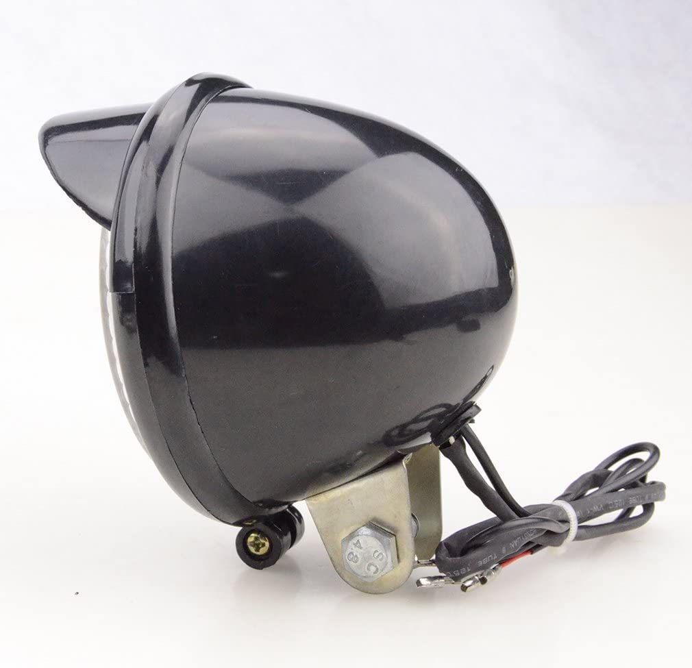 GOOFIT 12V Motorcycle Headlight Front Light Indicator Tail Light With Integrated Turn Signals Backup Light Lamp Bulb Replacement For Scooter ATV Bike