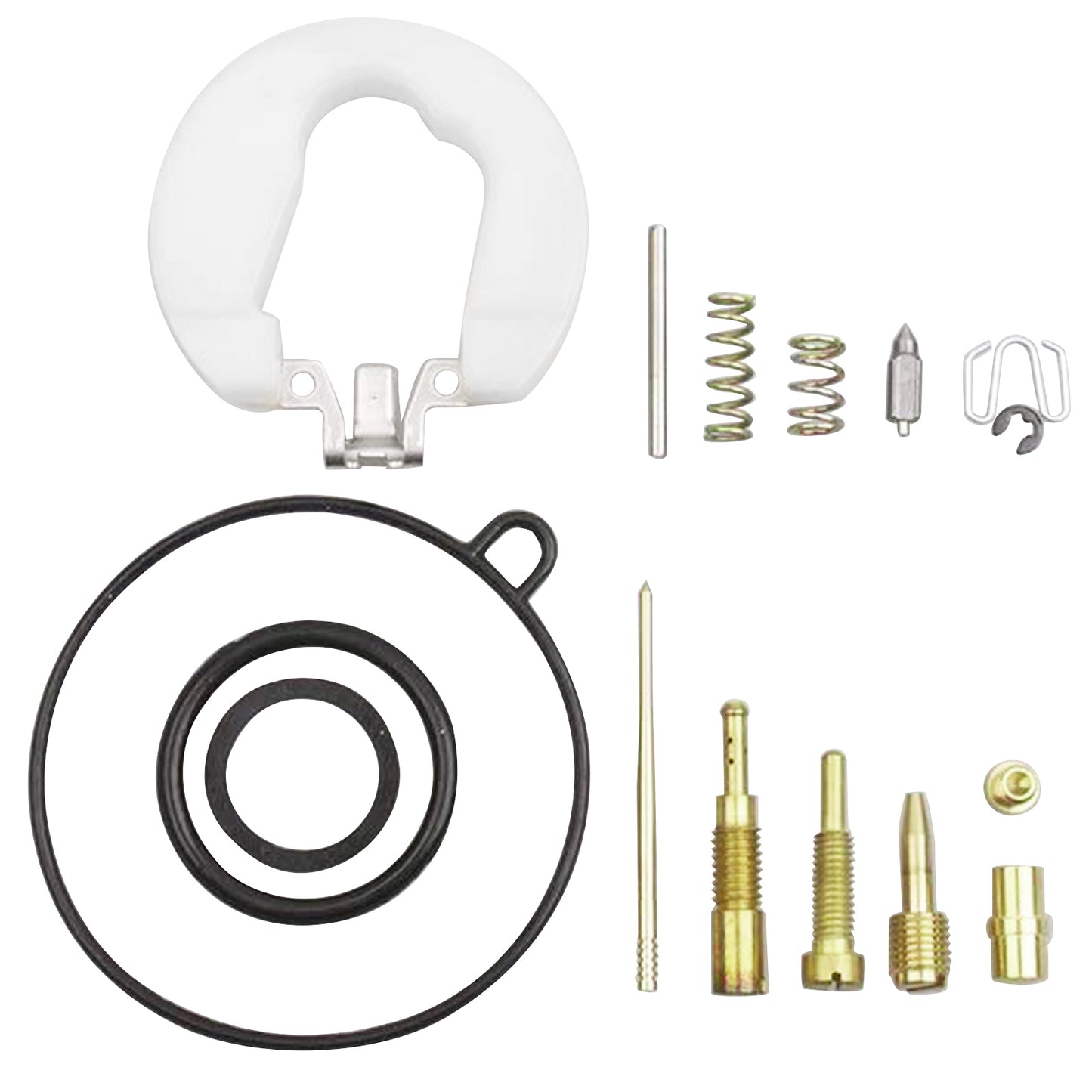 GOOFIT 19mm Carburetor Repair Kits Replacement for 90cc Horizontal Engine ATV Dirt Bike & Go Kart