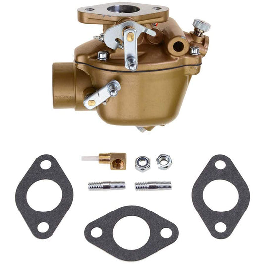 GOOFIT 27mm Carburetor with Gaskets Replacement for EAE9510C TSX428 TSX580 Tractor Golden Jubilee NAA NAB 600 700