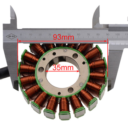 GOOFIT 18 Coil 7 Wire Magneto Stator Coil Ignition Generator Replacement For  YFM660 2001-2005
