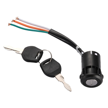 GOOFIT Key Ignition Switch 3 wires Replacement For Motorcycles Dirtbike ATV Quad Go Kart