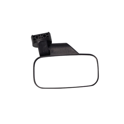 GOOFIT Rearview Mirror Motorcycle Handlebar 44mm 50mm with Universal Adapter 2 Pieces for Polaris Rangers Gator Bob UTV Off-Road Motocross Black