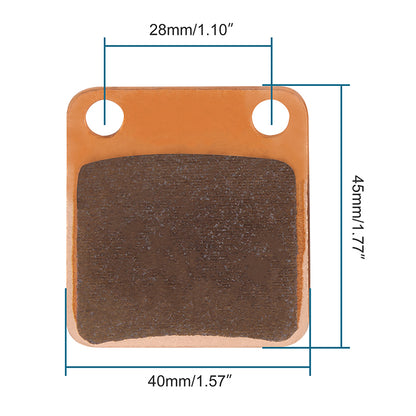 GOOFIT ATV Brake Pad Replacement for 50cc 70cc 90cc 110cc 125cc 150cc 200cc 250cc ATV Dirt Bike