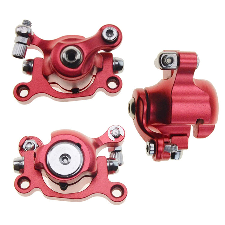 GOOFIT Motorcycle Brake Caliper 120mm Disc Rotor Brake Front Rear Replacement For MBX10 MBX11 Mini Dirt Bike 43cc 47cc 49cc Pocket Bike Goped Scooter