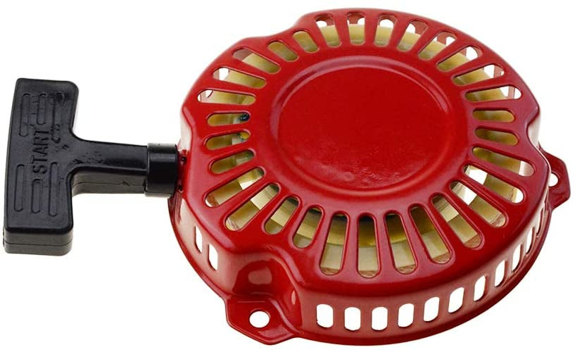 GOOFIT Kickstarters Recoil Pull Starter 3 Hole Traction Reversing Starter Replacement For 152F Generator Lawn Mower Engine