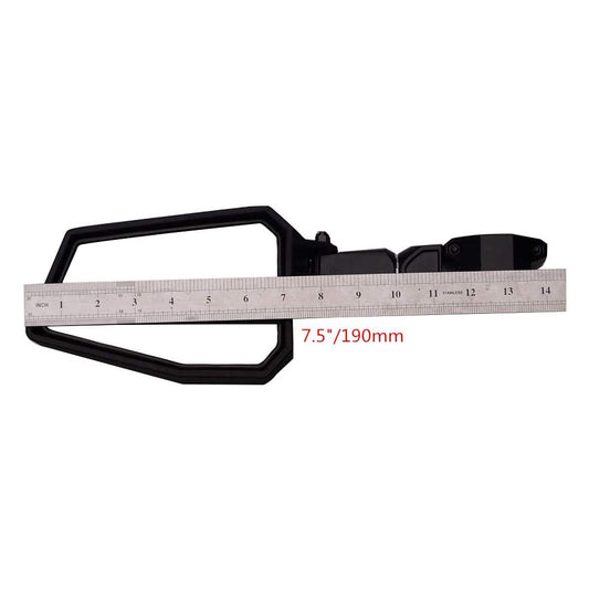 GOOFIT Rearview Mirror Motorcycle Handlebar 44mm 2 Pieces Replacement For UTV SxS RZR ATV Quad Bike Black