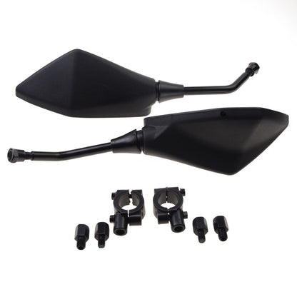 GOOFIT Motorcycle Rearview Side Mirror Replacement For 50cc-250cc Go Kart ATV Moped Motorcycle