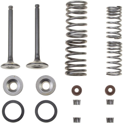 GOOFIT Cylinder Head 66mm Valve Assembly Replacement for 70cc 90cc 110cc Taotao Roketa Sunl Chinese Mini ATV Quad Horizontal Engine Pocket Dirt Bike