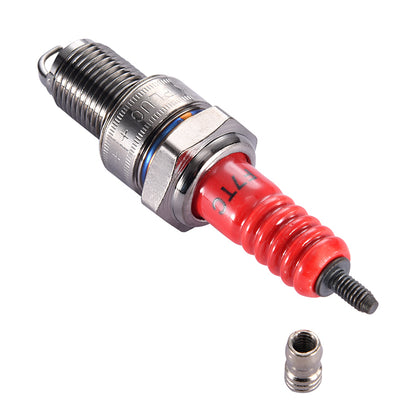 GOOFIT F7TC Spark Plugs Replacement For GX120 GX160 GX200 GX240 GX270 GX340 GX390 Engine Generator Lawnmower Tractor Rototiller Water Pump