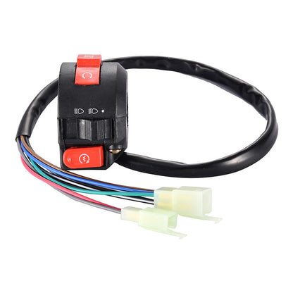 GOOFIT Motorcycle Handlebar Kill Switches with Key Ignition Replacement for 50cc 70cc 90cc 110cc 125cc ATV Scooter Quad