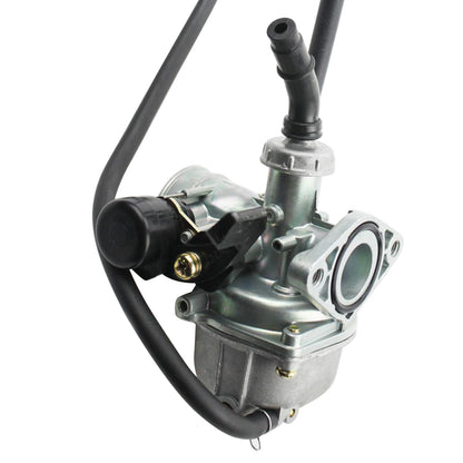 GOOFIT PZ19 19mm 110cc Carburetor with Hand Choke Half Zinc and Half Aluminum Replacement For ATV Go Kart Dirt Pit Bike Quad