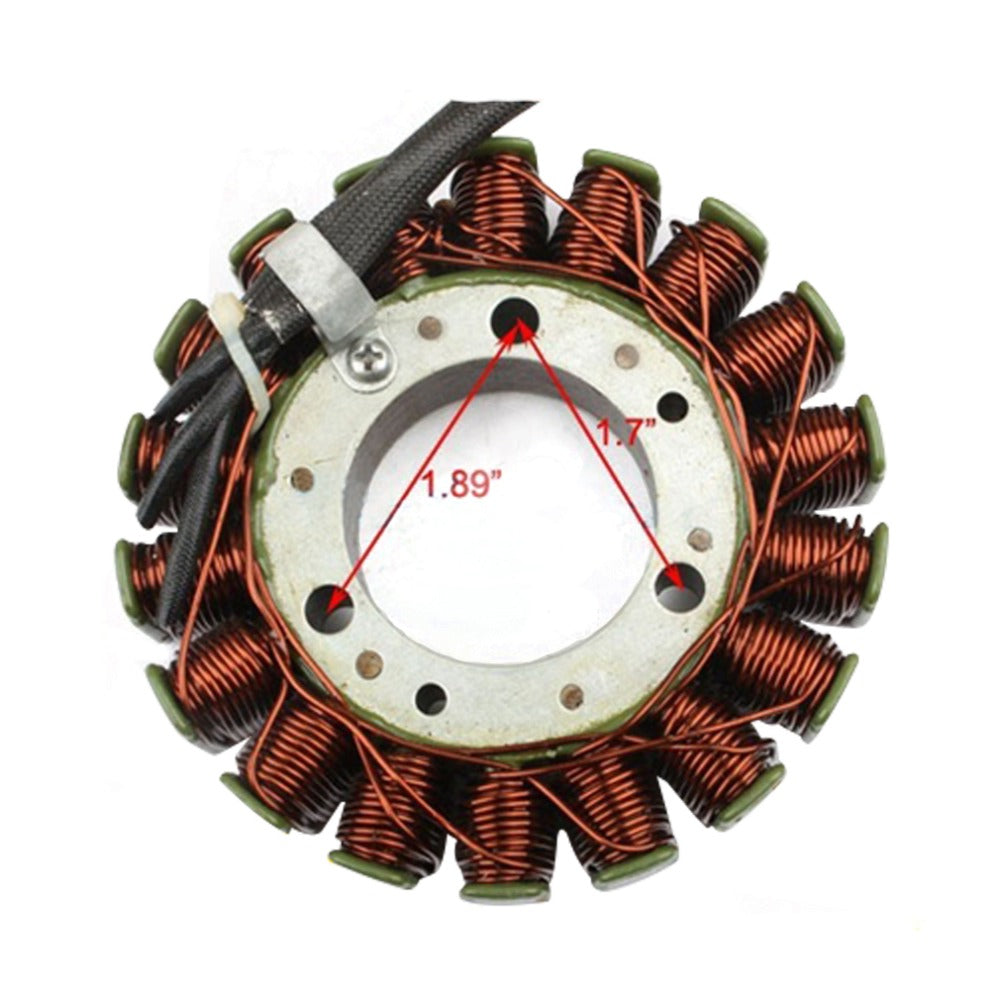 GOOFIT 18 Poles Magneto Stator Coil Replacement For CN250 Elite CH250 Baja Hammerhead Roketa