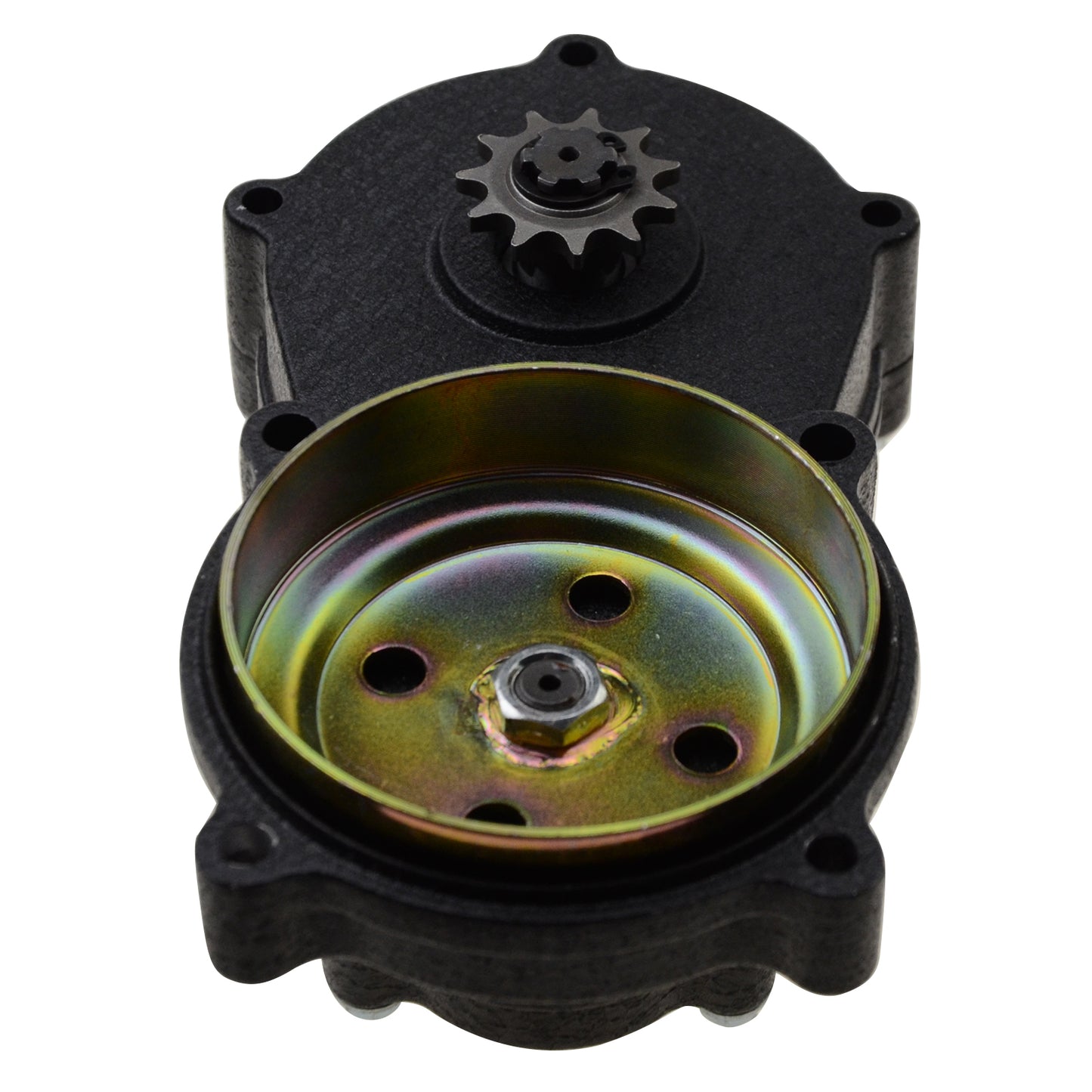 GOOFIT Leah Type Transmission 11 Teeth Double Chain Gearbox Replacement for 47cc 49cc Pocket Bicycle Mini ATV Scooter