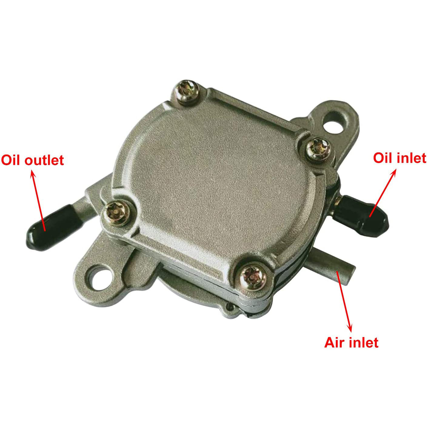 GOOFIT Outlet Vacuum Fuel Pump Assembly Replacement for GY6 50cc 125cc 150cc ATV Go Kart Scooter Moped 4 Wheeler Quad Bikes Dune Buggy