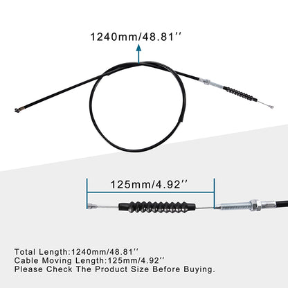GOOFIT 50.39" Clutch Cable Replacement for 200cc 250cc ATV