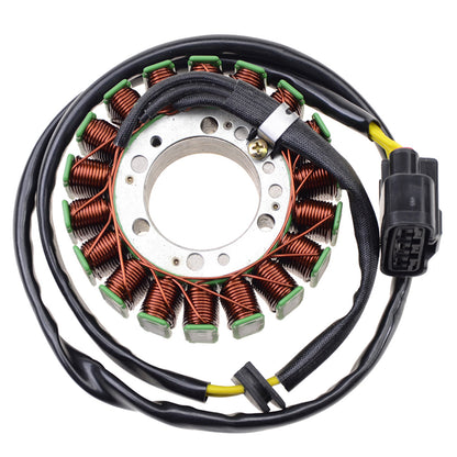 GOOFIT 18 Coil 3 Wire Magneto Stator Coil Ignition Generator Replacement For Bombardier Utv 800 Off Road Vehicle