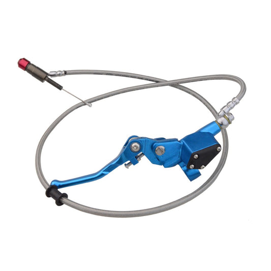 GOOFIT 1200mm Hydraulic Clutch Lever Master Cylinder Fluid Reservoir Lever for 125cc - 250cc Vertical Engine Off Road Motorcycle Pit Dirt Bike Motocro