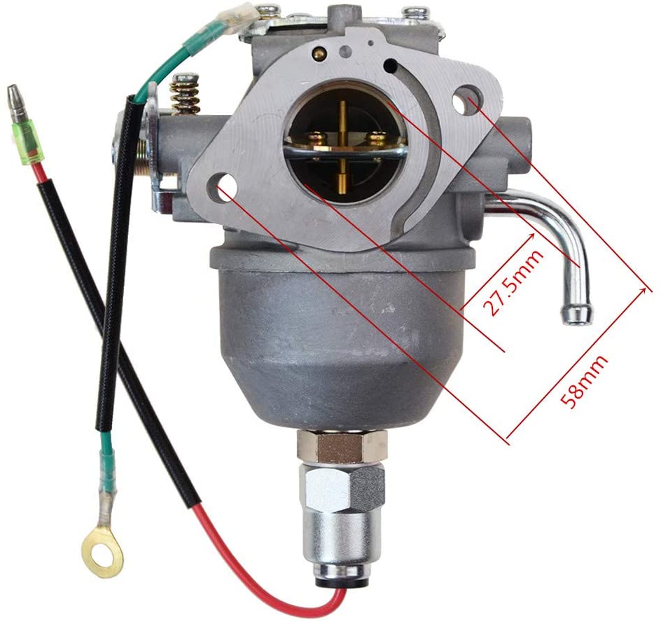 GOOFIT Carburetor Carb with Gasket 24 853 25S Replacement for Kohler CV20-22 CV18S CV20S CV22S CV725 Command Engine 24-853-25-S 24-853-50-S 24853-50S
