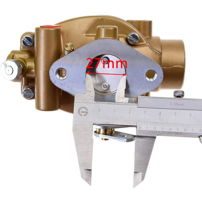 GOOFIT 35mm 533969M91 Carburetor Replacement For Massey Ferguson Carburetor 35 F40 50 135 150 202 203 204 with Mounting Gaskets