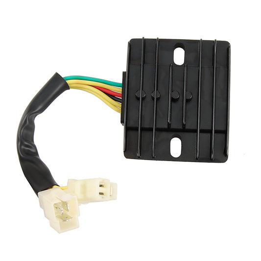 GOOFIT 6 Pin DC Voltage Regulator Rectifier Replacement for 50cc 70cc 90cc 125cc 150cc 200cc 250cc Scooter