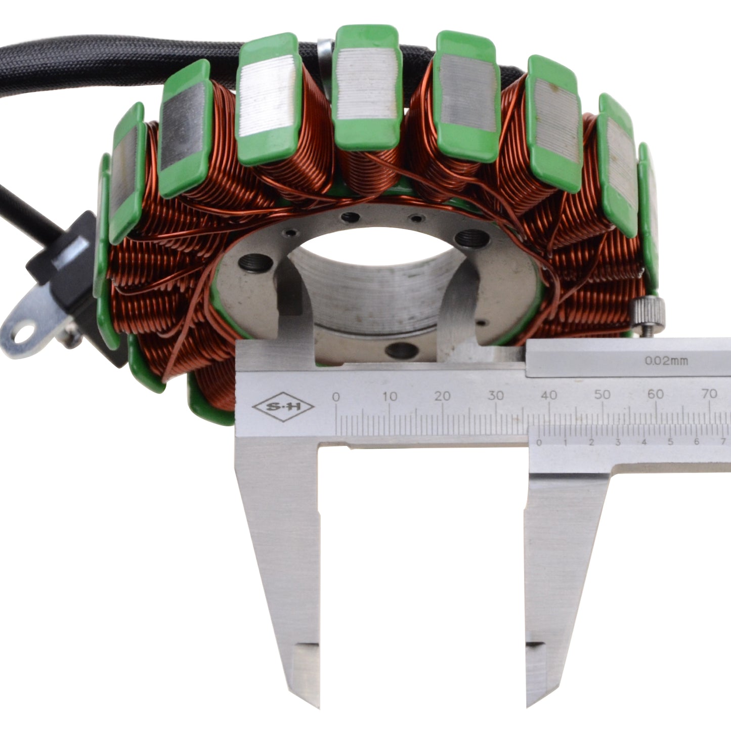 GOOFIT 18 Coil 5 Wire Magneto Stator Coil Ignition Generator Replacement For DL650
