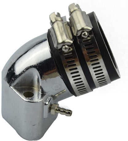 GOOFIT PD24J 24mm Carburetor with Intake Manifold Pipe Replacement For GY6 125cc 150cc ATV Scooter