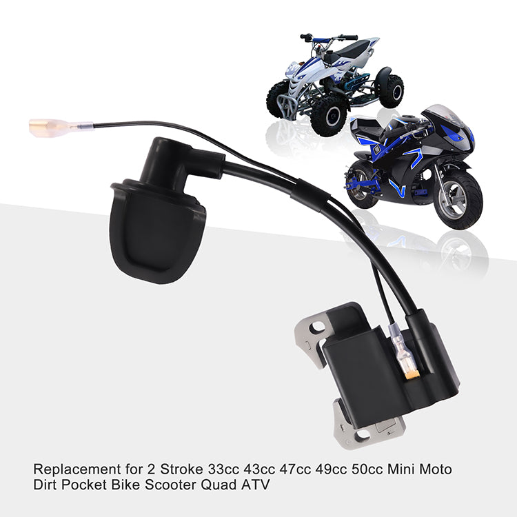 GOOFIT Ignition Coil Replacement For 2nbsp;Stroke 49cc 47cc ATV Pocket Bike And Go Kart