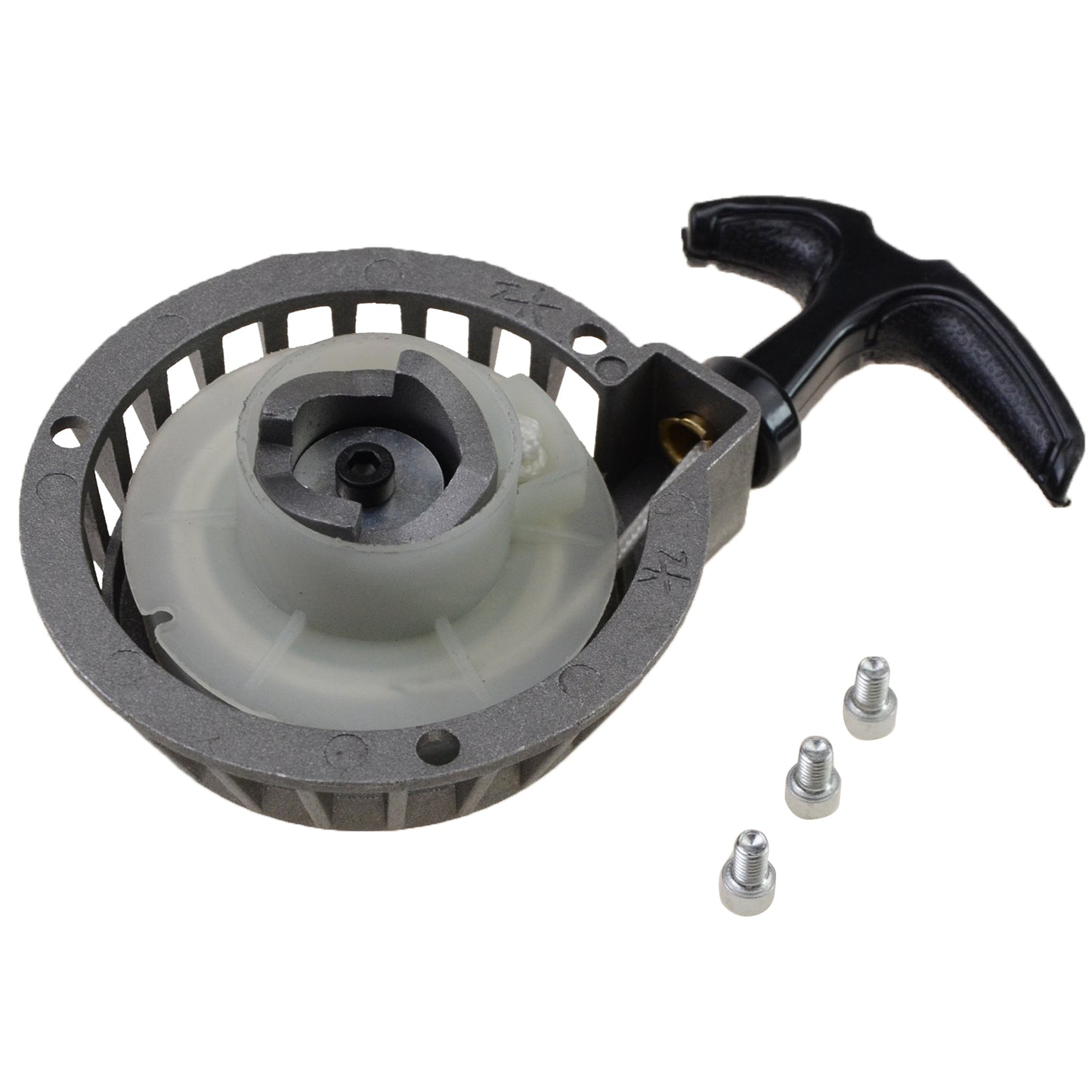 GOOFIT Pull Recoil Kick starter Replacement for 40-6 Pocket Pit Bike Silver