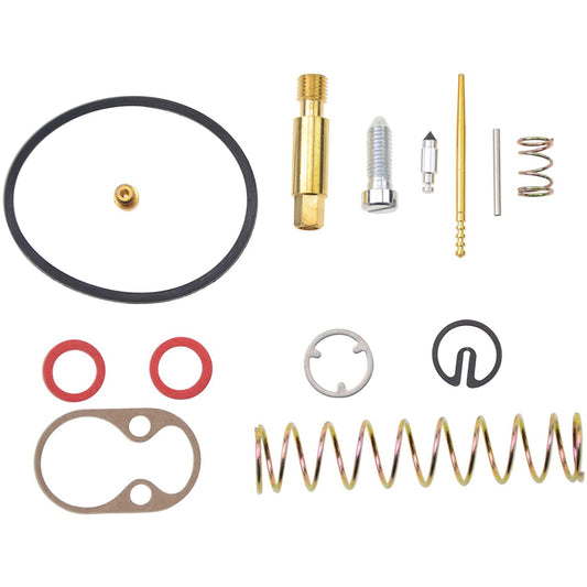 GOOFIT 15mm Carburetor Rebuild Kit Bing Style Replacement for Puch Maxi Sport Luxe Newport E50 Murraya 50cc Engine