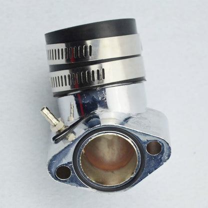 GOOFIT PD24J 24mm Carburetor with Intake Manifold Pipe Replacement For GY6 125cc 150cc ATV Scooter