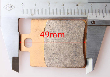 GOOFIT Brake Pads One Pair Replacement For 50cc 70cc 90cc 110cc 125cc 150cc 200cc 250cc ATV Dirt Bike Four Wheeler Pit Bike Trail Bike