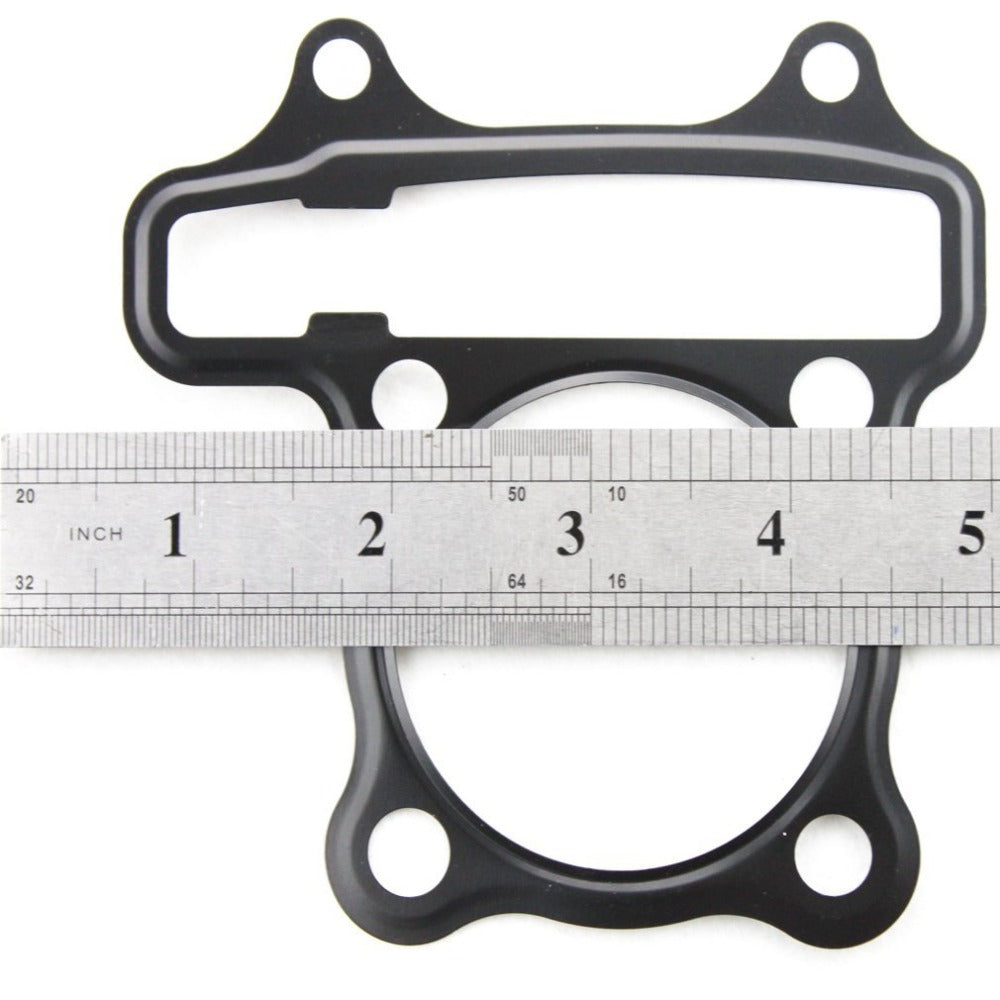 GOOFIT 57.4mm Cylinder Gasket Set Replacement For GY6 4 Stroke 125cc 150cc 157QMJ 152QMI Engine Gaskets 150cc ATV Go Kart Moped Chinese Scooter taotao