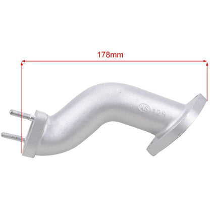 GOOFIT 30mm S-shaped Intake Manifold Pipe Replacement For CG 250cc ATV Dirt Bike Go Kart