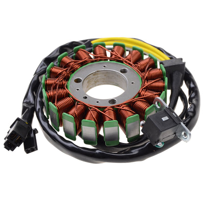 GOOFIT 18 Coil 5 Wire Magneto Stator Coil Ignition Generator Replacement For DL650