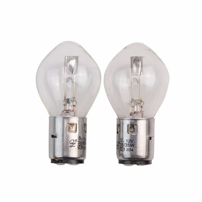 GOOFIT Motorcycle Automotive Headlight Bulbs 12V 35W Replacement For Scooter