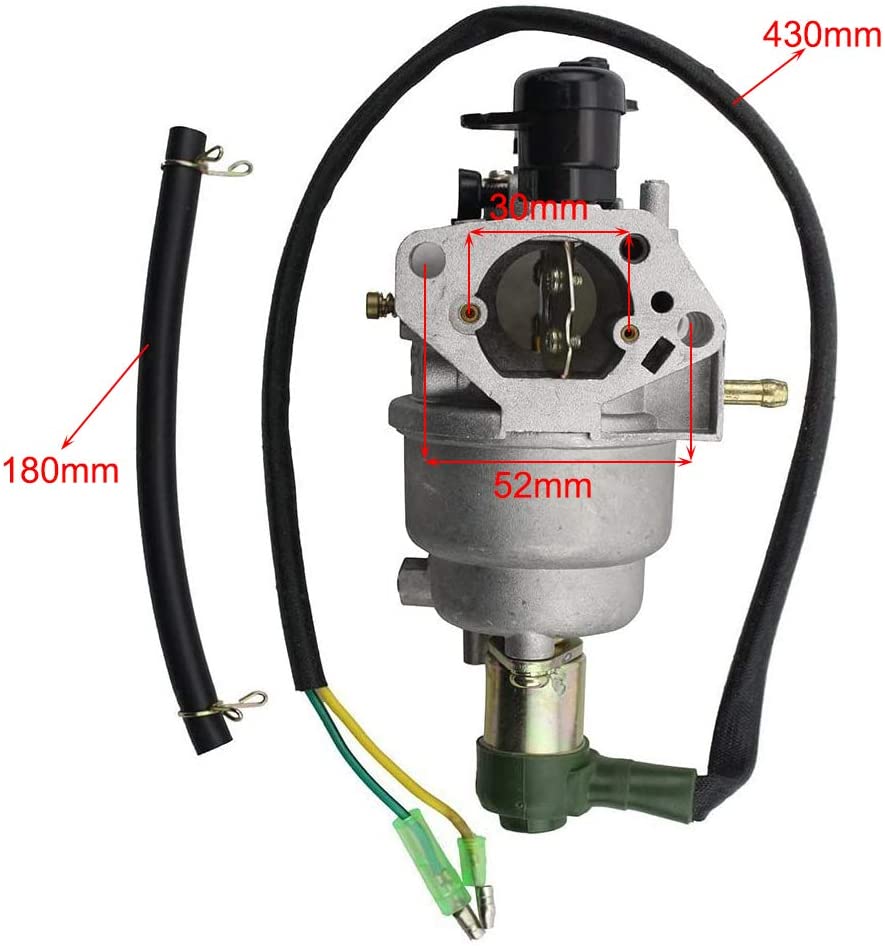 GOOFIT Pz20 Carburetor Engine Motor Generator Replacement For 50cc 70cc 90cc 110cc 125cc GX390 GAS188 ATV
